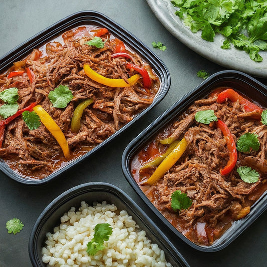 Lean Beef Ropa Vieja with Brown Rice and Veggies (2-pack)