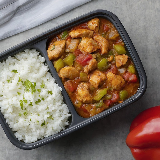 Roasted Creole Chicken with Rice Pilaf