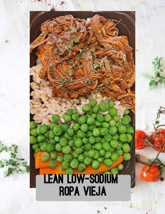 Lean Beef Ropa Vieja with Brown Rice and Veggies